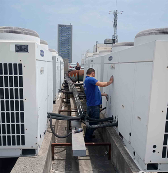 丹徒中央空调制热和不制冷系统维修方法